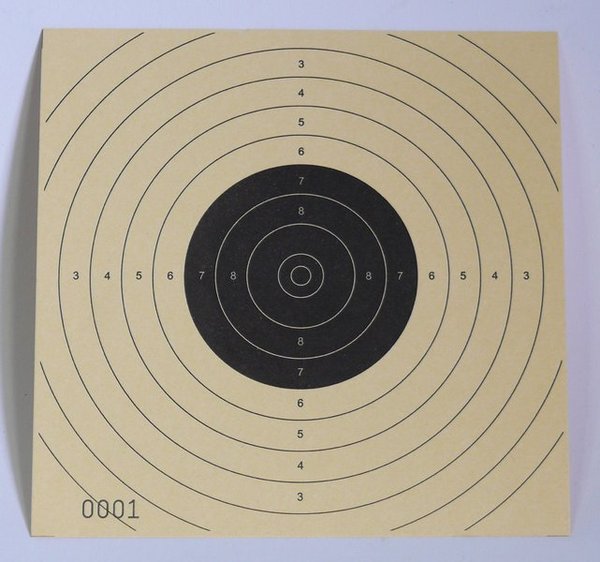 Luftpistolen Spiegel 13,5x13,5 cm