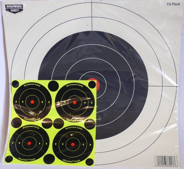 Birchwood Casey Zielscheiben 12" - 30cm mit Shoot NC Target