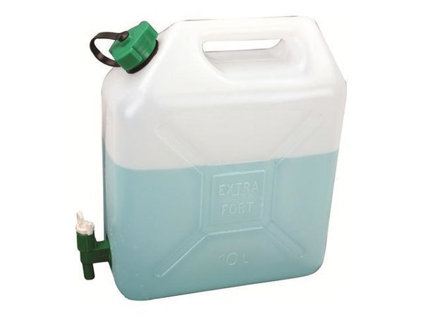 Wasserkanister 10 Liter mit Wasserhahn