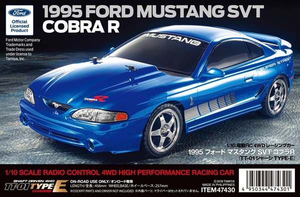 1:10 RC Mustang SVT Cobra R '95 TT-01E