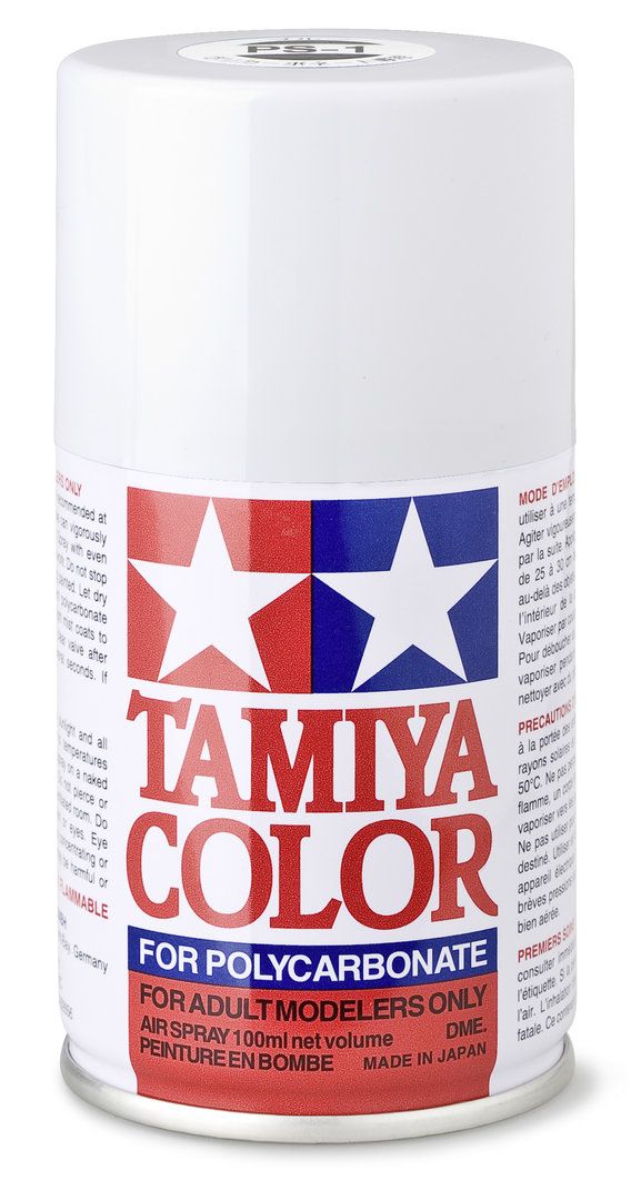 Tamiya PS-1 Weiss Polycarbonat Farbe 100ml