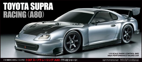 Tamiya 1:10 RC Toyota Supra Racing TT-02