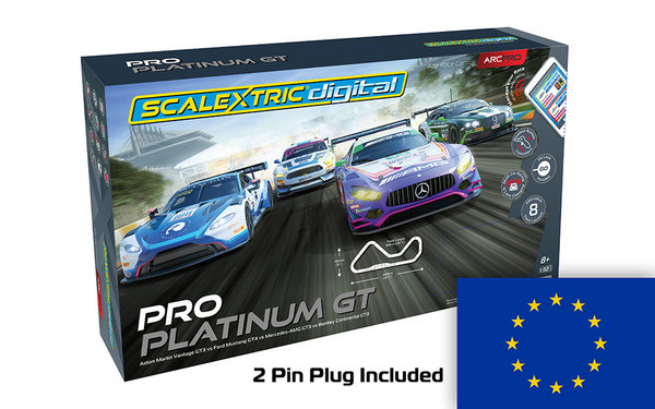 Scalextric 1:32 Digital ARC PRO Platinum GT Set