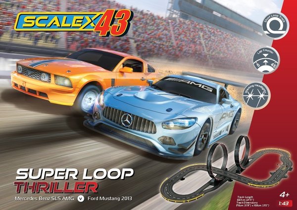 Scalextric 1:43 Scalex43 Super Loop Thriller