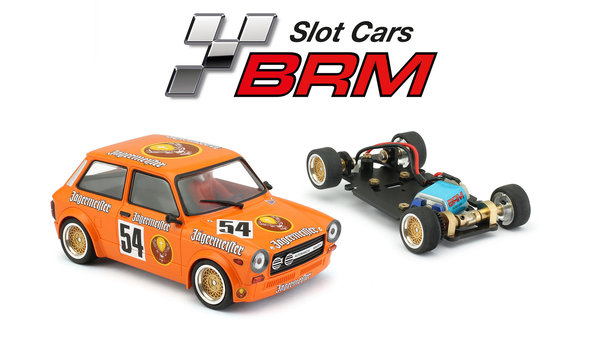 Slotcar 1:24 analog BRM A112 No. 54