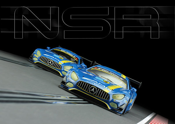 Slotcar 1:32 NSR Mercedes-AMG Bilstein #9 - 24h Nürburgring 2016