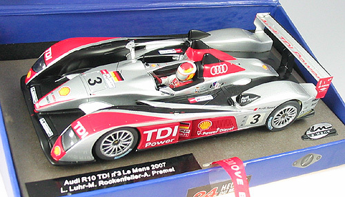 Slotcar 1:32 LE MANS MINIATURES R10 TDI Le Mans 2007 No. 3 High Detail Resin Collectors Edition
