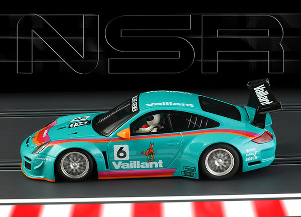 NSR Slotcar 1:32 Porsche 997 Vaillant Livery Nr. 6