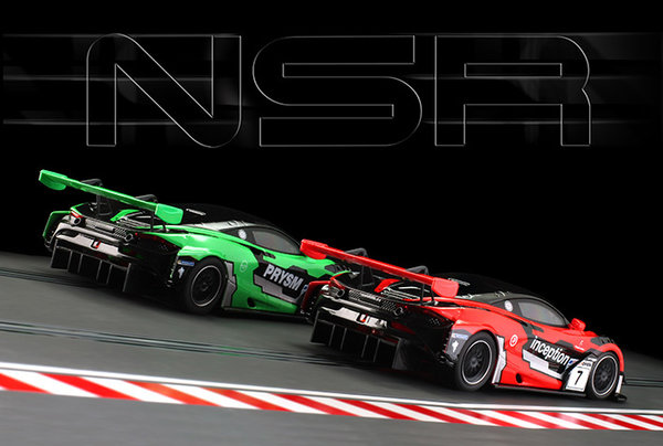 NSR Slotcar 1:32 McLaren 720S Optimum Motorsport Green #72 - GT OPEN 2020